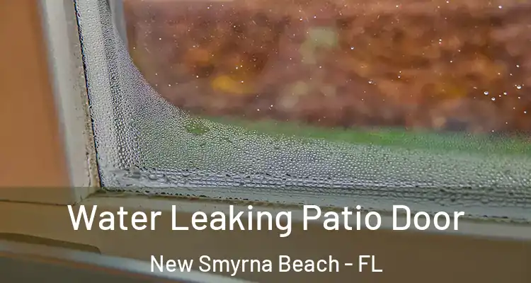 Water Leaking Patio Door New Smyrna Beach - FL